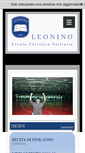 Mobile Screenshot of istitutoleonino.com